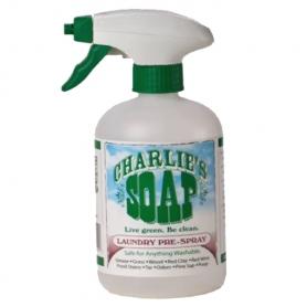 Биоразлагаемый спрей-пятновыводитель для замачивания и выведения пятен до стирки торговой марки Charlie’s Soap